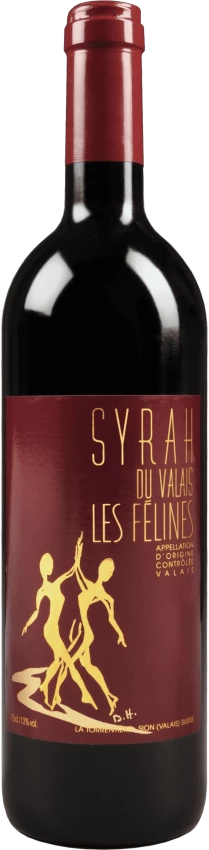 La Torrentière - Syrah du Valais - Les Félines - Sion - Elevé en barrique de chêne  Valais  2022